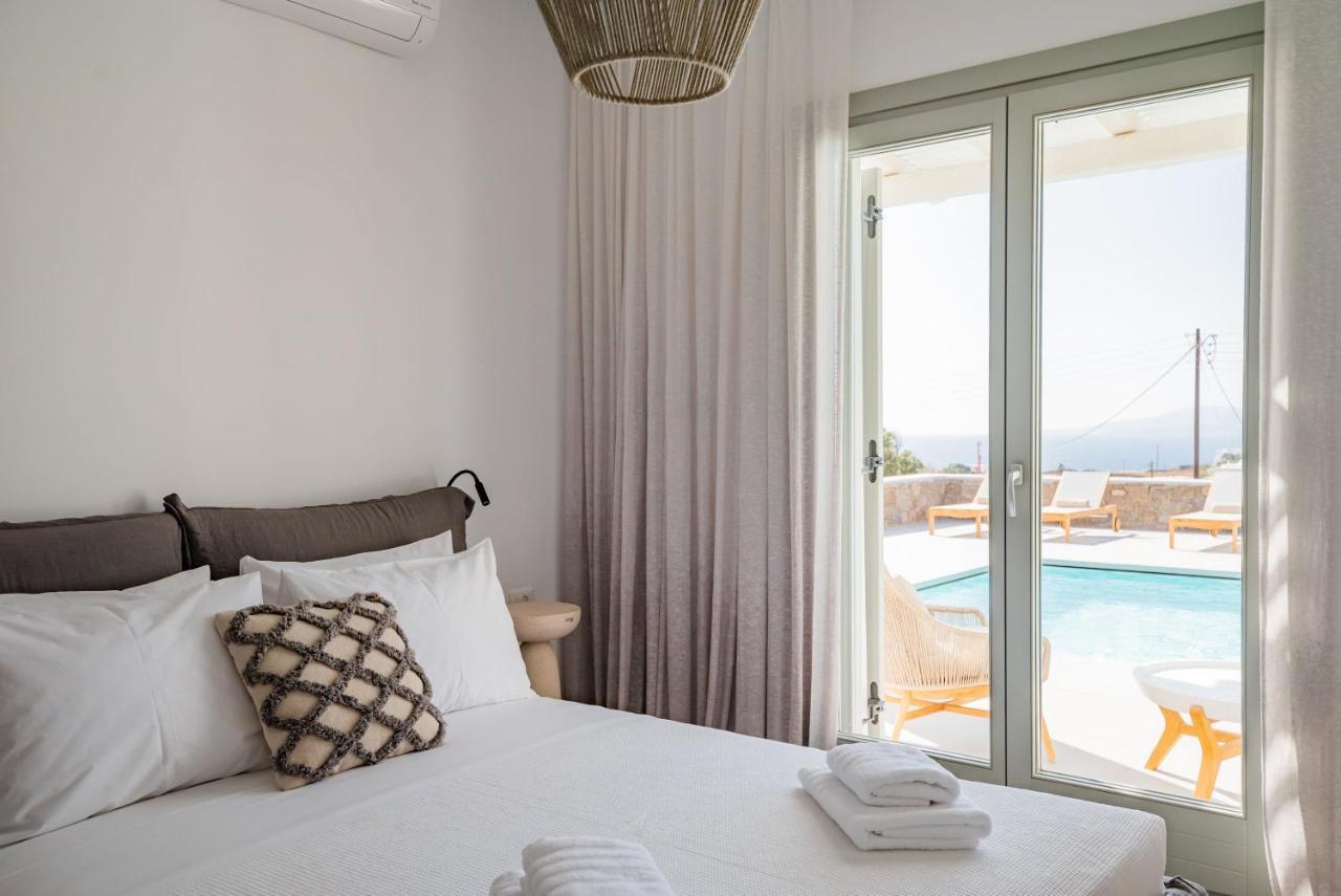 Villa Petra Mare Above Mykonos Town Private Pool ภายนอก รูปภาพ